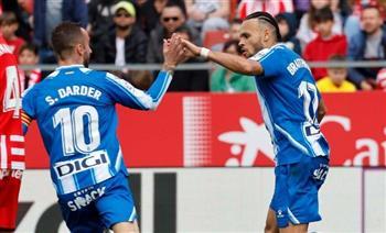 فوز جيرونا على اسبانيول 2-1 بالليجا الاسبانية