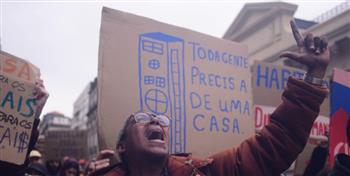   آلاف البرتغاليين في شوارع لشبونة احتجاجا على ارتفاع الإيجارات وأسعار المنازل