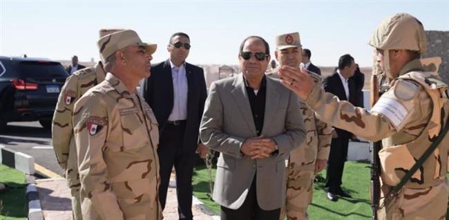 القبائل والعائلات المصرية تشيد بزيارة الرئيس عبد الفتاح السيسي لمقاتلي قيادة قوات شرق القناة