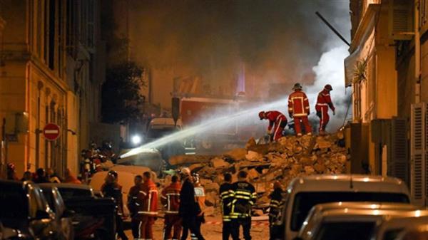 فرنسا: العثور على جثتين تحت أنقاض المبنى المنهار في مارسيليا