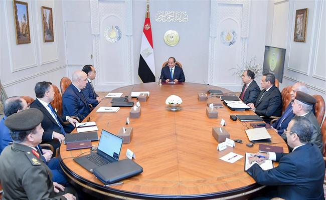  السيسي يوجه بمواصلة أعمال تطوير ورفع كفاءة المحيط الجغرافي للمتحف المصري الكبير