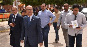 «المنشاوى» يتفقد مجمع السباحة الأولمبي لمتابعة الانتهاء من أعمال الصيانة استعدادا للموسم الصيفي