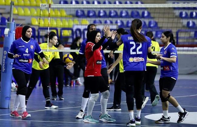 «سيدات طائرة الأهلي» يتأهل إلى نهائي كأس مصر
