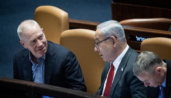 نتنياهو يتراجع عن إقالة وزير الدفاع الإسرائيلى