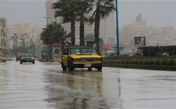   أمطار خفيفة على الإسكندرية مع استمرار حركة الملاحة