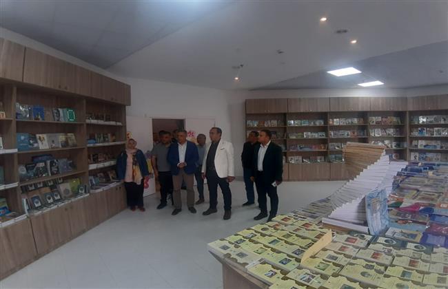 رئيس جهاز الشروق يزور مكتبة الطفل بالمدينة