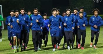 المصرى يختتم تدريباته ببرج العرب استعداداً للمقاولون فى الدورى