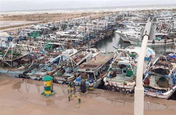 كفرالشيخ: إغلاق ميناء الصيد البحري ببرج البرلس لسوء الأحوال الجوية