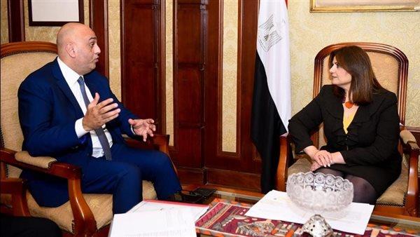 وزيرة الهجرة تبحث مع رئيس جهاز تنمية المشروعات أوجه التعاون المشترك