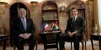   إيطاليا وإقليم كردستان العراق يبحثان تعزيز التعاون المشترك في عدة مجالات