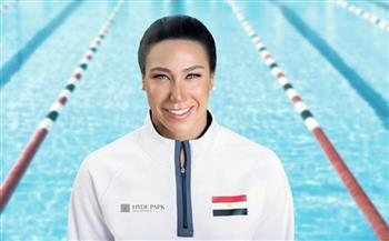 المصرية فريدة عثمان تتوج ببرونزية ستوكهولم للسباحة