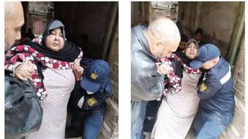 الأجهزة الأمنية تستجيب لاستغاثة سيدة تعاني من السمنة