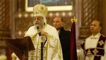 البابا تواضروس يترأس اليوم قداس عيد القيامة بالكاتدرائية المرقسية 