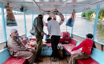   مراجعة كافة المعديات والمراكب النيليةحفاظاً على سلامة وأرواح المواطنين بالبحيرة