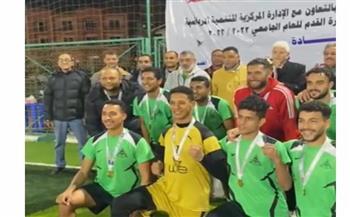 جامعة بنها تفوز بالمركز الأول والميدالية الذهبية في منافسات كرة القدم بالدورة الرمضانية 