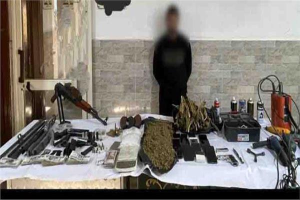 ضبط ورشة لتصنيع الأسلحة النارية بالبحيرة