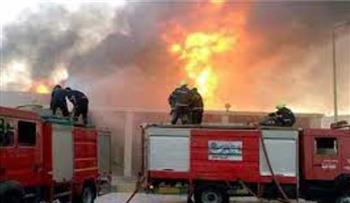   السيطرة على حريق في مقر الجمعية الزراعية التعاونية بالمنيا