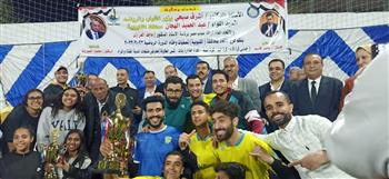   ختام منافسات الدوري الرياضي لإتحاد مراكز شباب مصر بالقليوبية