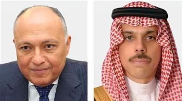 وزيرا خارجية مصر والسعودية يبحثان أوضاع السودان