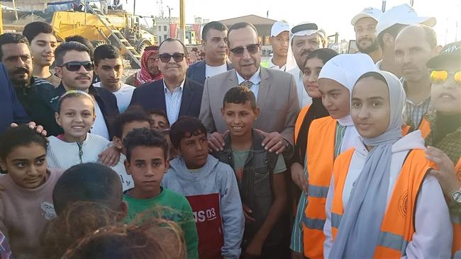 محافظ شمال سيناء يشهد حفل الإفطار الجماعي على ساحل البحر بالعريش