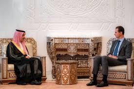   الرئيس السوري يستقبل وزير الخارجية السعودي في دمشق