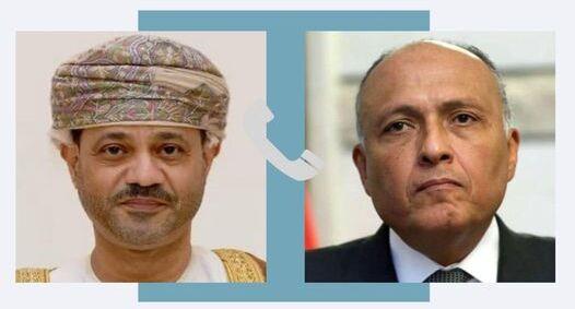 وزير الخارجية يتلقى اتصالاً هاتفيا من نظيره العماني