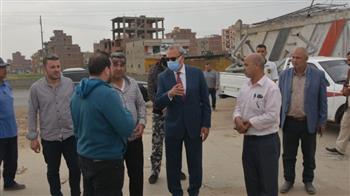محافظ القليوبية يحيل مسئول التنظيم بمدينة بنها للتحقيق العاجل لهذا السبب