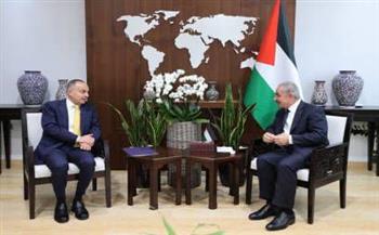   سفير مصر في رام الله يلتقي رئيس الوزراء الفلسطيني
