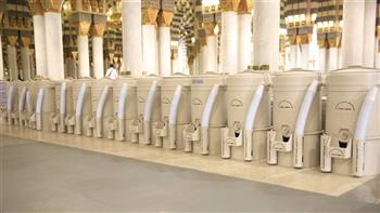   تزويد المسجد النبوي بـ 400 طن يوميًا من ماء زمزم 