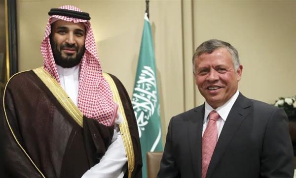ولي العهد السعودى والعاهل الأردنى يبحثان الموضوعات ذات الاهتمام المشترك