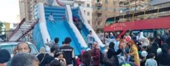   مواطنو وأهالي الإسكندرية يحتفلون بأول أيام عيد الفطر المبارك