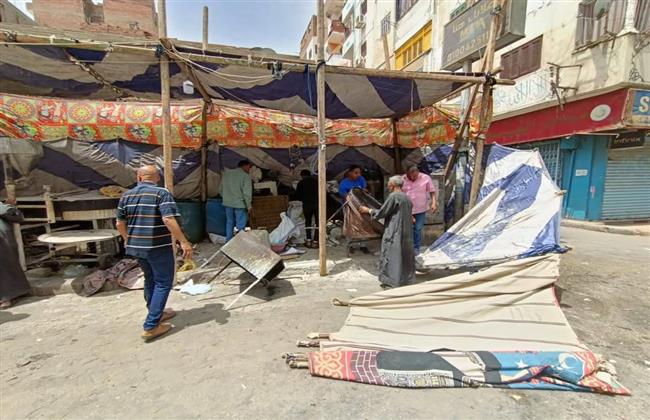 ثاني أيام العيد.. استمرار حملات الاشغالات و النظافة الموسعة بشوارع مدينة نجع حمادي 
