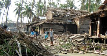   مصرع 8 أشخاص جراء إعصار في ميانمار