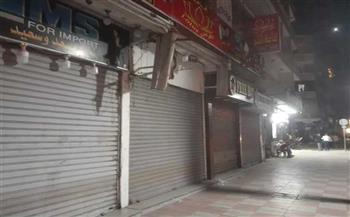   تحرير 209 مخالفات لمحلات لم تلتزم بقرار الغلق خلال 24 ساعة