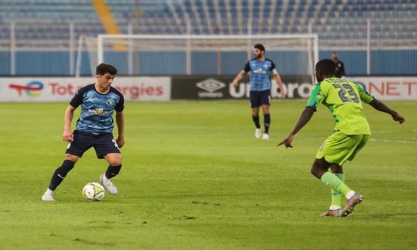 بيراميدز يتعادل مع جالانتس الجنوب إفريقي ١-١ في ربع نهائي كأس الكونفدرالية