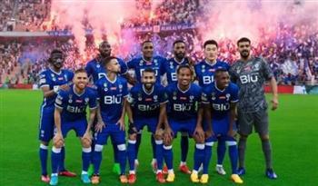 نجوم الهلال يحتفون بالتأهل إلى نهائي كأس الملك