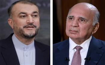   وزير الخارجية العراقي يبحث مع نظيره الإيراني القضايا الإقليمية والدولية