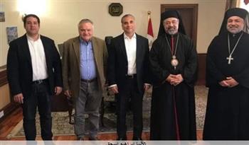   بطريرك الأقباط الكاثوليك والزائر الرسولي بأوروبا يلتقيان السفير المصري بقبرص