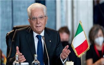   الرئيس الإيطالي يجدد دعم بلاده لانضمام أوكرانيا للاتحاد الأوروبي