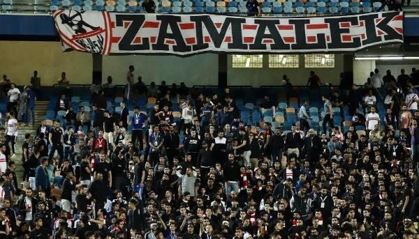 مدرجات الزمالك تتشح بالسواد أمام سيراميكا كليوباترا