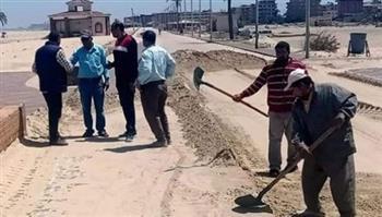 محافظ الدقهلية يوجه برفع كفاءة شاطئ مدينة جمصة لاستقبال المصطافين خلال الصيف