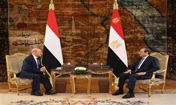   الرئيس السيسى يؤكد على قوة العلاقات التاريخية بين مصر واليمن