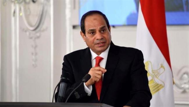 الرئيس السيسي يُوفد مندوبًا للتعزية