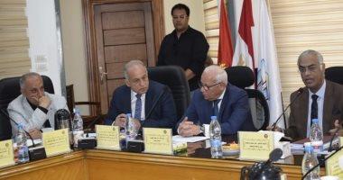 «الغضبان» يترأس اجتماع مجلس جامعة بورسعيد