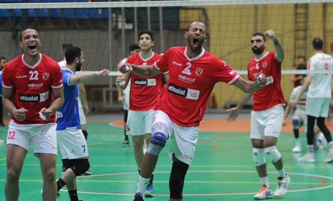 الأهلي يهزم الزمالك 3-2 في ثاني مباريات نهائي كأس مصر للطائرة 