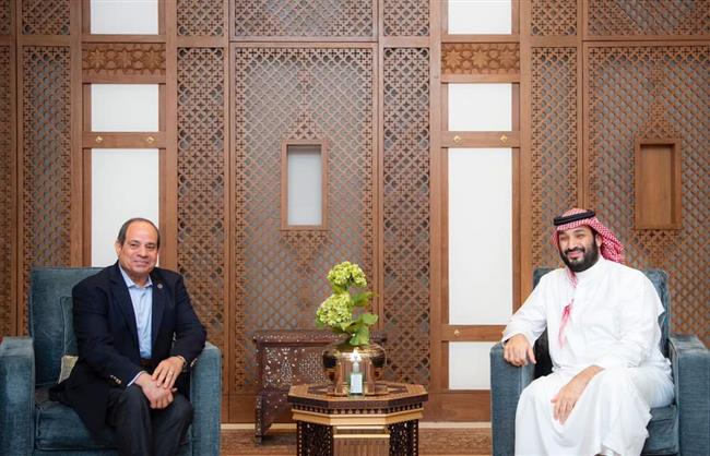 «لن ترونا إلا معًا».. مظاهرة حب من السعوديين للرئيس السيسي ترحيبًا بزيارته للمملكة