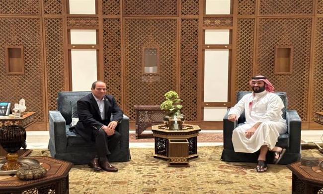 الرئيس السيسي: أؤكد على عمق العلاقات بين مصر والسعودية وأتطلع لتنميتها