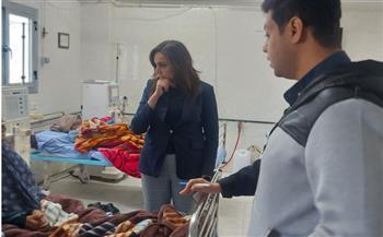 نائب محافظ البحيرة تتفقد وحدة فريد عطية للغسيل الكلوي 