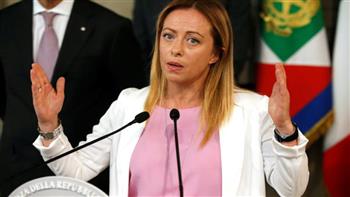   رئيسة الوزراء الإيطالية: إيطاليا هي المساهم الأوروبي الأول في أمن المنطقة