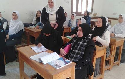 جولة ميدانية لمدير تعليم الفيوم بعدد من المدارس